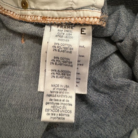 FRAME - Denim Le Skinny De Jeanne (Distressed) - Picture 10 of 10